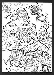 Welcome to our collection of free mermaid coloring pages. Drawing Mermaid 147179 Characters Printable Coloring Pages