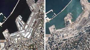 A cataclysmic explosion in beirut on august 4, 2020 killed 180 people and injured another 6,000. Beirut Satellite Images Show Aftermath Of Blast In Lebanon Npr