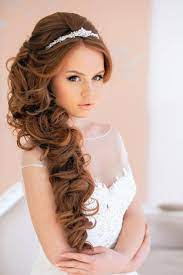 Long Curly Wedding Hairstyles With Tiara Long Hair Wedding Styles Wedding Hair Down Wedding Hairstyles For Long Hair