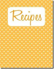 Recipe Binder Free Printables Recipe Binder Cover Printable Recipe Cards Recipe Binder