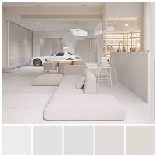 High Key Minor Chord Tonal Values Add A Sense Of Calm Spaciousness To Interior Designed By Ukranian Studio Igor Si Interior Home Organization Interior Spaces