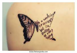 Butterfly Tattoos With Names In The Wings Google Search Paramore Tattoo Lyric Tattoos All Time Low Tattoo