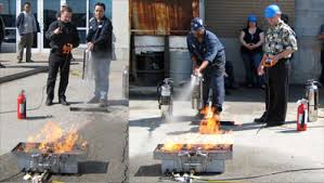 Cool burning fuel, displace or remove oxygen, or. Fire Extinguisher Training Program Ontario Act First Safety