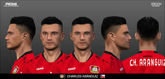 Charles aránguiz fue titular desde el arranque y tuvo un buen rendimiento con un rol clave en el mediocampo de los dirigidos por petr bosz. Pes6 Face Charles Aranguiz Bayer 04 Chile Nt Pes Patch
