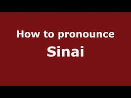 How To Pronounce Sinai Pronouncenames Com How To Pronounce Chinese Names Helping People