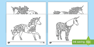 Our online collection of easy and adult coloring pages feature the best pictures for you to color. Unicorn Mindfulness Coloring Sheets For Kids Teacher Made