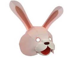 как сделать маску из бумаги своими руками для детей Karnavalnaya Maska Krolika Svoimi Rukami Maski Karnavalnye Kostyumy Kostyum