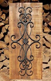 Joveco brown black decorative tree style collage iron metal wall family tree scroll hanging picture photo frame, 5 opening , 4x4 each. Metal Scroll Wall Decor Ideas On Foter