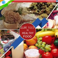 Junk Food Vs Healthy Food My India