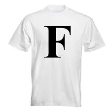 Find & download the most popular letter f vectors on freepik ✓ free for commercial use ✓ high. Buchstabe F Alphabet T Shirt Motiv Bedruckt Funshirt Design Print Ebay