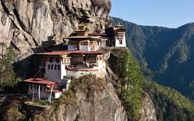 Mountain Bhutan Cliff House Himalayas Hd Wallpapers Desktop And Mobile Images Photos Pedestrian crossing at night (anime background). mountain bhutan cliff house