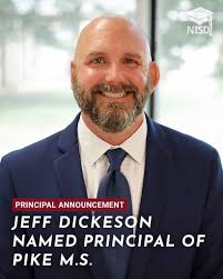 Northwest ISD has named Jeff Dickeson as the next principal of Pike Middle  School, providing the campus with a respected school leader who has  administration experience across all campus levels. Learn more