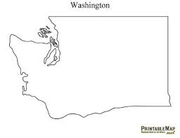 Printable Map Of Washington Map Quilt Washington State Map Washington State Outline