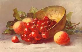 Matin Lumineux Catherine Klein Fruits Aquarelle Nature Morte Fruits Paysage De Mer Peinture