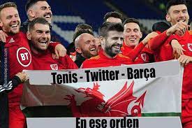 Gareth bale and wales really celebrated their #euro2020 qualification with this flag. Real Madrid The Best Memes Of Bale And His Wales Teammates Flag Gareth Bale Has Dominated Much Of The News This Marca English