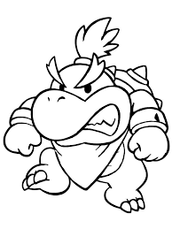 Bowser Jr Printable Coloring Pages In 2020 Cartoon Coloring Pages Super Mario Coloring Pages Mario Coloring Pages