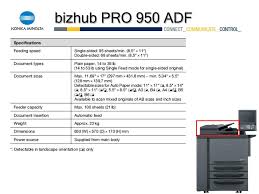 Konica minolta bizhub pro 1050e driver. Ppt Introducing The Konica Minolta Bizhub Pro 950 Powerpoint Presentation Id 1056871