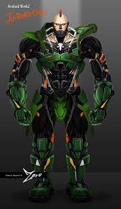android 16 from dragon ball z redesign dragon ball artwork realistic dragon character design