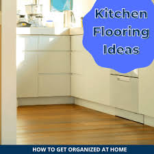 Laminate flooring is made with a decorative top layer that's glued to a core of compacted wood fibers. What Are The Best Types Of Kitchen Flooring To Use