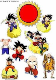 We have made it an easy craft for you with a free printable! Dragon Ball Z Free Printable Cake And Cupcake Toppers Oh My Fiesta For Geeks