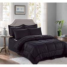 Maybe you would like to learn more about one of these? 8 Pieces Bed In A Bag Bamboo Pattern Comforter Set Twin Twin Xlblack Walmart Com Walmart Com