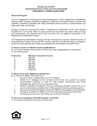 douglas county neighborhood stabilization program