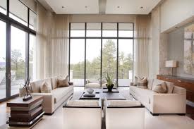 Besides, it's easier for natural light to come in and shines the entire room. Living Rooms With Floor To Ceiling Windows