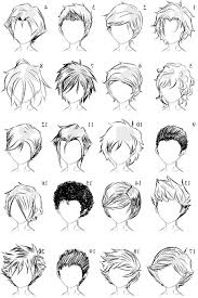 Anime long male hair drawing step by step. Anime Hair Drawing Styles Novocom Top