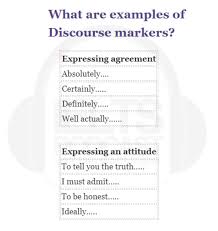 What Are Examples Of Ielts Discourse Markers Ielts Learn English Grammar Told You So