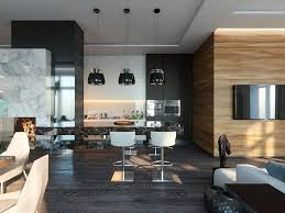 This design is featured on the top of the gallery because it is the perfect example of what an open concept floor plan looks like. Open Concept Interior Design Contemporary Style Living Dining Room House Designs House N Decor