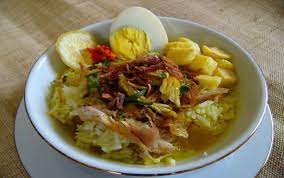 Ketupat tahu 1 porsi 250 kalori nasi biryani satu piring plus ayam: Sarapan Soto Ayam Hangat Gurih 500 Kalori