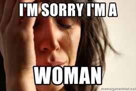 Image result for I'm sorry woman"