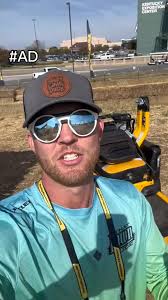 This is one of the most interesting mowers I have ever seen, #dewalttough  #thatlawn #ad