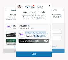 The capital one phone number is the only currently. Virtual Card Numbers From Eno