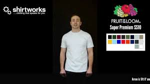 Fruit Of The Loom Super Premium T Shirt Ss10