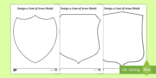 Make your own coat of arms template. Coat Of Arms Template Classroom Resource Twinkl