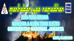 Tempat bukber di kemang restoran di kemang restoran bukber di kemang bukber puasa ramadan timur tengah indonesia malaysia barat kemang jakarta selatan jakarta. Buka Puasa Bersama Teknik Elektro Universitas Nasional