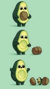 Pin By Idylla On Manualidades Recicladas Cute Wallpapers Cute Avocado Kawaii Drawings