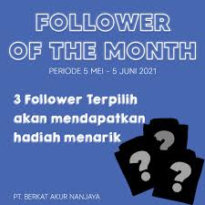 Strategi instagram marketing yang wajib anda coba di 2020 sumber dari : Give Away Promo Give Away Bulan Mei Berkat Akur Nanjaya