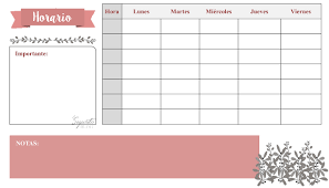 Pin De Mayra Hernandez En Agenda En 2020 Horario De Clases Horario De Escuela Plantilla Horario Escolar