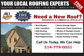 A roof inspection is a highly specialized type of property inspection that is focused on the roofing system. Commercial Roofing Estimate Dallas Ft Worth Rockwall County