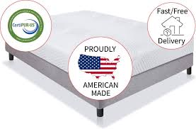 Check spelling or type a new query. Made In The Usa 10 Graphite Infused Memory Foam Mattress Sleeps Cooler Short King 72x75 Home Kitchen Amazon Com