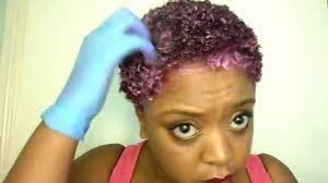 Bang Bang Burgundy Crazy Color Burgundy Tint On Natural Hair Youtube