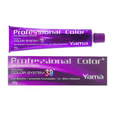 Adequado para todos os tipos de cabelos, sejam virgens ou já tingidos. Coloracao Creme Yama 6 35 Louro Escuro Dourado Acaju Sofi Cosmeticos