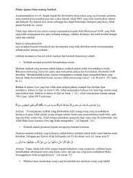 Pencerahan di dunia spiritual islam pof. Pidato Agama Islam Tentang Sedekah