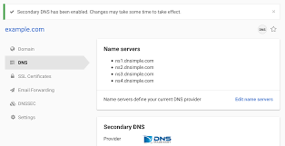 Secondary Dns Dnsimple Help