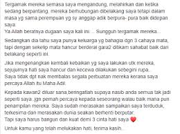 Tu bukan kawan namanya, cari kawan lain jelah. Jalin Hubungan Cinta Diam Diam Di Belakang Saya Kawan Baik Tikam Belakang Jalin Cinta Dengan Suami Kahwin Di Siam Lobak Merah
