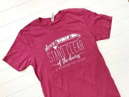 Please Stand Clear Of The Doors Monorail Shirt Women S Disney Tees Disney Shirts Disney Teeshirts