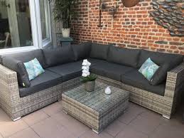 Grâce au salon de jardin cet espace devient une véritable pièce de la maison. Napoli Salon De Jardin En Resine Tressee Alice S Garden Nuances De Gris Coussins Gris Ensemble Salon De Jardin Salon De Jardin Amenagement Paysager De Cour