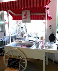 Eiswagen Eiswagen Eis Marktstand